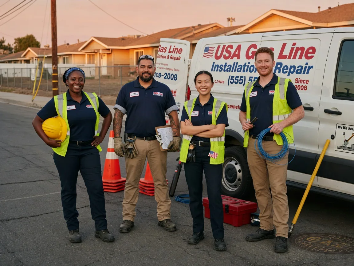 Gas Line Installation company in Lone Rock, IA